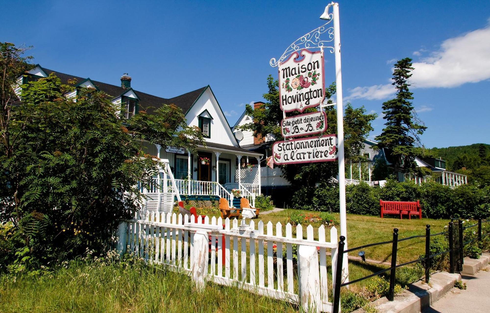 Bed and Breakfast Maison Hovington Tadoussac Exteriér fotografie